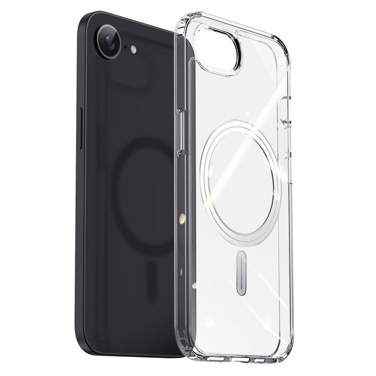 For iPhone 16e DUX DUCIS Clin Mag Series Magsafe TPU Phone Case(Transparent) - iPhone 16e Cases by DUX DUCIS | Online Shopping UK | buy2fix