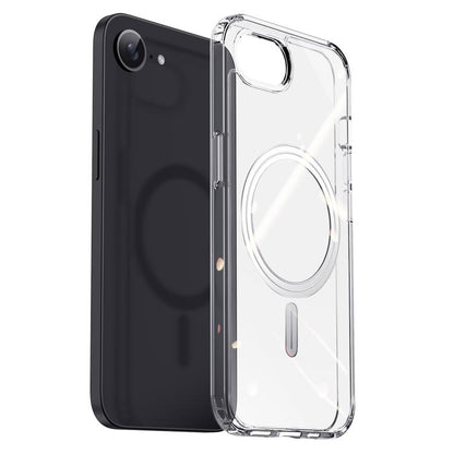 For iPhone 16e DUX DUCIS Clin Mag Series Magsafe TPU Phone Case(Transparent) - iPhone 16e Cases by DUX DUCIS | Online Shopping UK | buy2fix