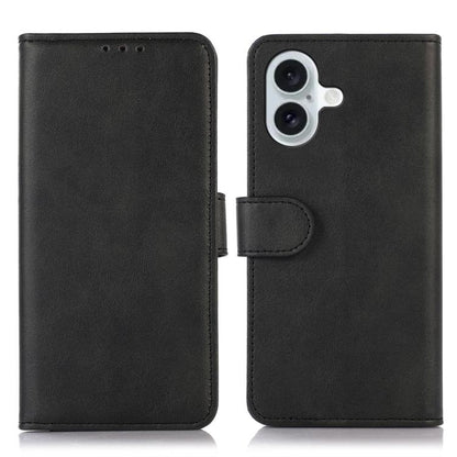 For iPhone 17 Cow Texture Leather Phone Case(Black) - iPhone 17 Cases by buy2fix | Online Shopping UK | buy2fix