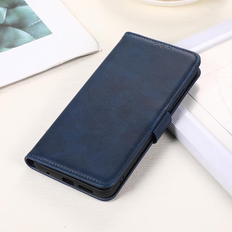 For iPhone Air Cow Texture Leather Phone Case(Blue) - iPhone Air Cases by buy2fix | Online Shopping UK | buy2fix