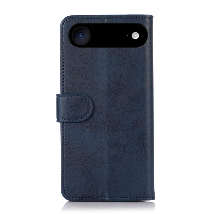 For iPhone Air Cow Texture Leather Phone Case(Blue) - iPhone Air Cases by buy2fix | Online Shopping UK | buy2fix
