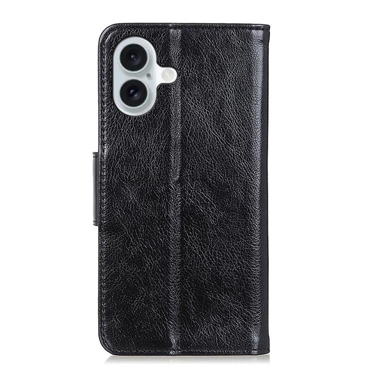 For iPhone 17 Nappa Texture Leather Case(Black) - iPhone 17 Cases by buy2fix | Online Shopping UK | buy2fix