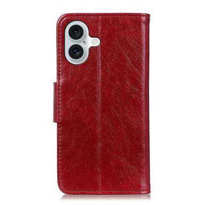 For iPhone 17 Nappa Texture Leather Case(Red) - iPhone 17 Cases by buy2fix | Online Shopping UK | buy2fix