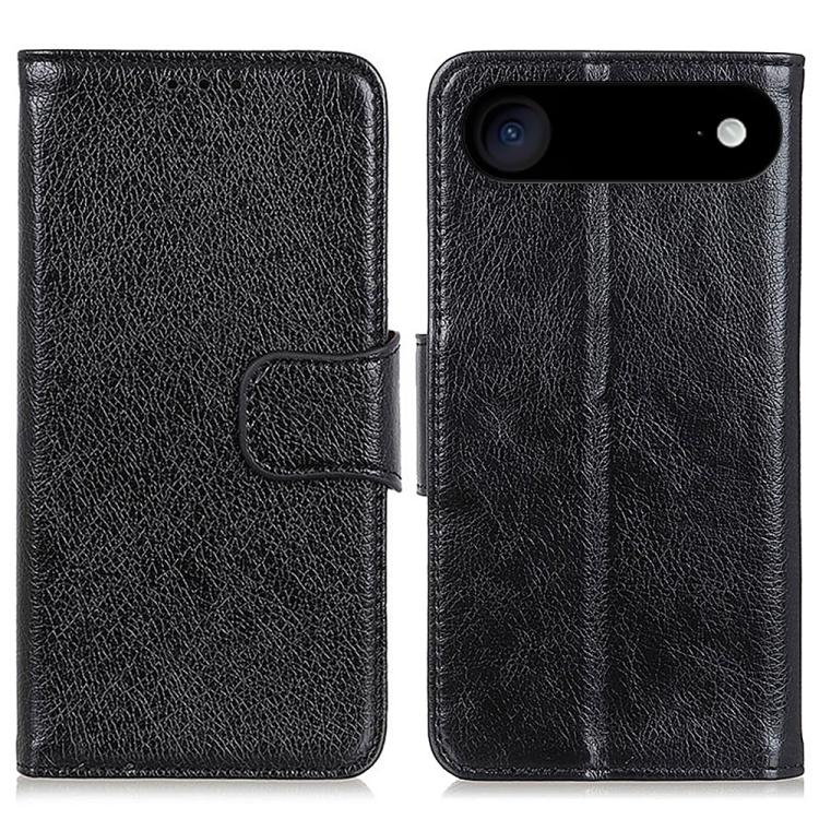 For iPhone 17 Air Nappa Texture Leather Case(Black) - iPhone 17 Air Cases by buy2fix | Online Shopping UK | buy2fix