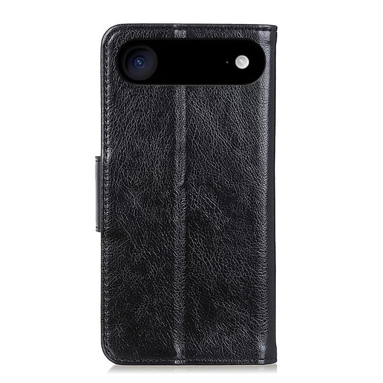 For iPhone 17 Air Nappa Texture Leather Case(Black) - iPhone 17 Air Cases by buy2fix | Online Shopping UK | buy2fix