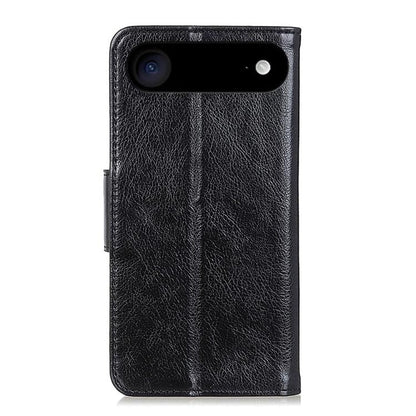 For iPhone 17 Air Nappa Texture Leather Case(Black) - iPhone 17 Air Cases by buy2fix | Online Shopping UK | buy2fix