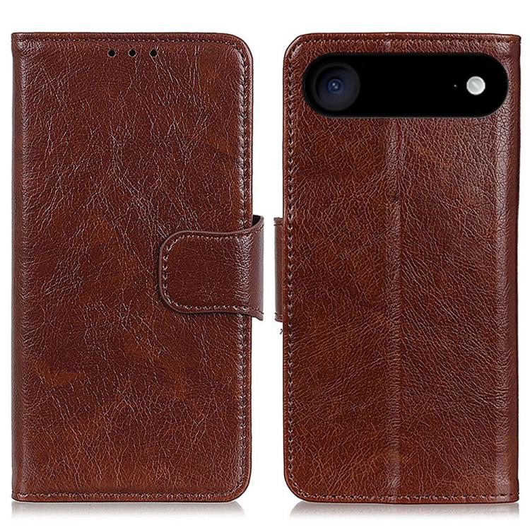 For iPhone Air Nappa Texture Leather Case(Brown) - iPhone Air Cases by buy2fix | Online Shopping UK | buy2fix