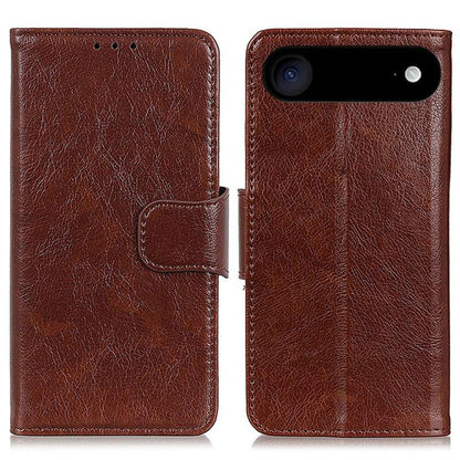 For iPhone Air Nappa Texture Leather Case(Brown) - iPhone Air Cases by buy2fix | Online Shopping UK | buy2fix