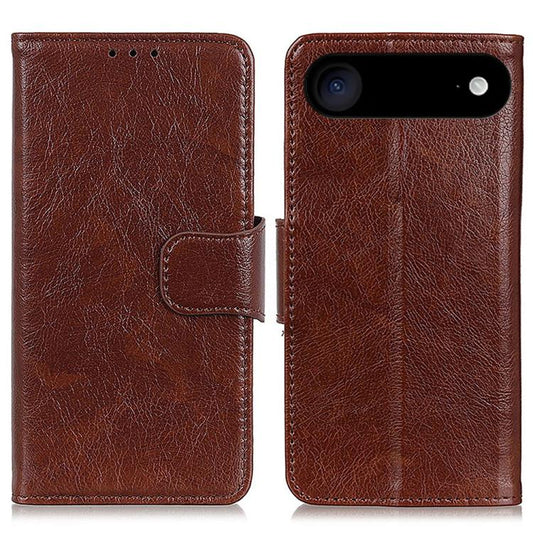 For iPhone Air Nappa Texture Leather Case(Brown) - iPhone Air Cases by buy2fix | Online Shopping UK | buy2fix
