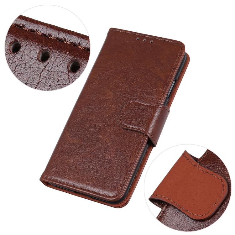 For iPhone Air Nappa Texture Leather Case(Brown) - iPhone Air Cases by buy2fix | Online Shopping UK | buy2fix