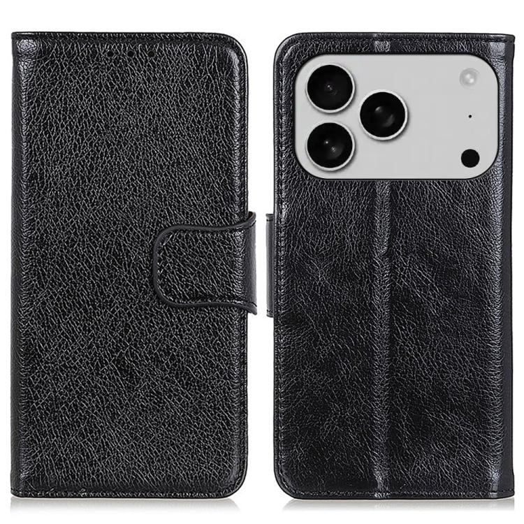 For iPhone 17 Pro Max Nappa Texture Leather Case(Black) - iPhone 17 Pro Max Cases by buy2fix | Online Shopping UK | buy2fix