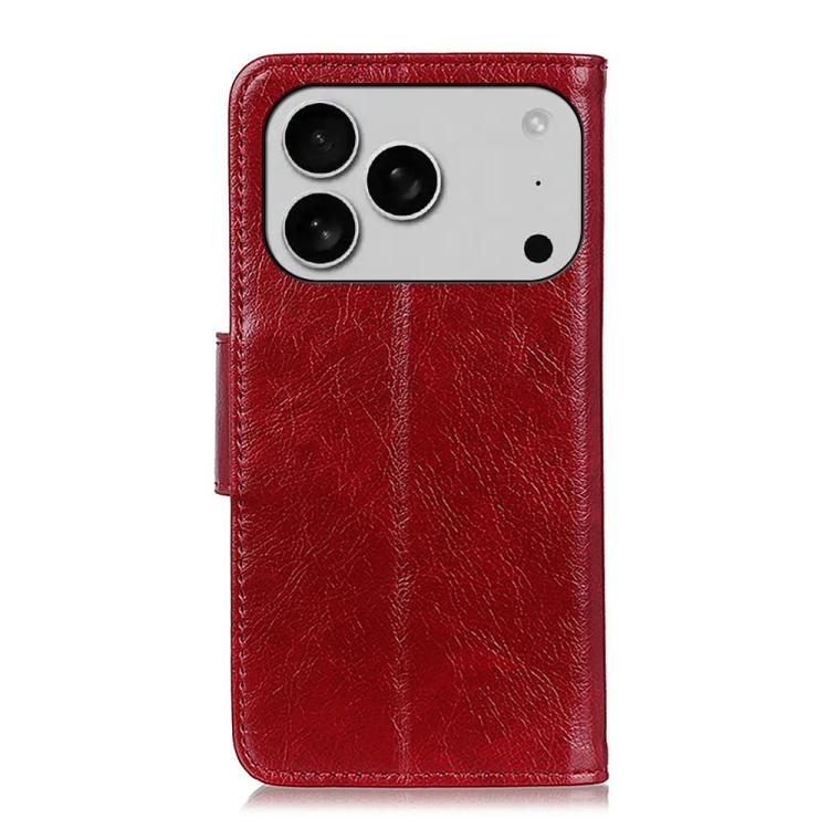 For iPhone 17 Pro Max Nappa Texture Leather Case(Red) - iPhone 17 Pro Max Cases by buy2fix | Online Shopping UK | buy2fix