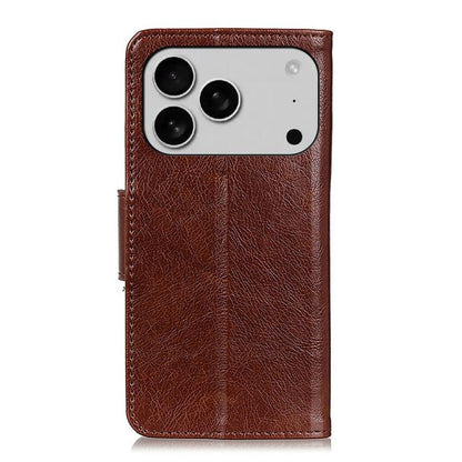For iPhone 17 Pro Max Nappa Texture Leather Case(Brown) - iPhone 17 Pro Max Cases by buy2fix | Online Shopping UK | buy2fix