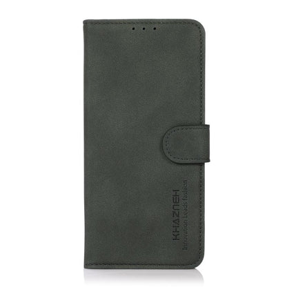 For iPhone 17 Air KHAZNEH Matte Texture Leather Phone Case(Green) - iPhone 17 Air Cases by buy2fix | Online Shopping UK | buy2fix