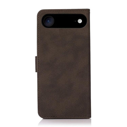 For iPhone 17 Air KHAZNEH Matte Texture Leather Phone Case(Brown) - iPhone 17 Air Cases by buy2fix | Online Shopping UK | buy2fix