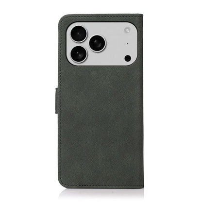 For iPhone 17 Pro Max KHAZNEH Matte Texture Leather Phone Case(Green) - iPhone 17 Pro Max Cases by buy2fix | Online Shopping UK | buy2fix