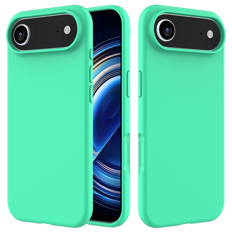 For iPhone Air Solid Color Silicone Phone Case(Green) - iPhone Air Cases by buy2fix | Online Shopping UK | buy2fix