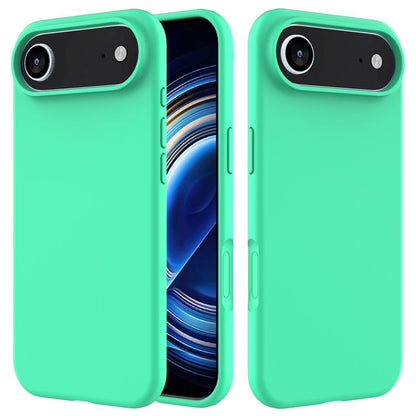 For iPhone Air Solid Color Silicone Phone Case(Green) - iPhone Air Cases by buy2fix | Online Shopping UK | buy2fix