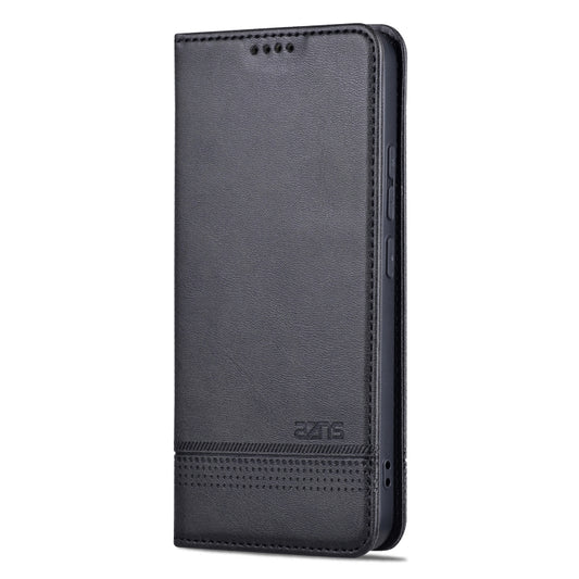 For Xiaomi 14 AZNS Magnetic Calf Texture Flip Leather Phone Case(Black) by AZNS