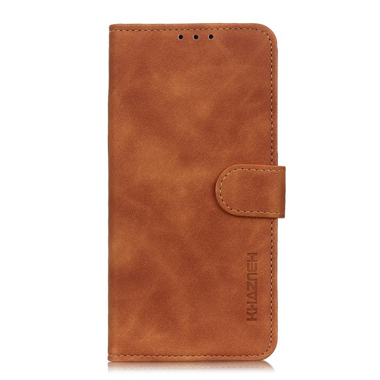 For iPhone Air KHAZNEH Retro Texture Leather Phone Case(Brown) - iPhone Air Cases by buy2fix | Online Shopping UK | buy2fix