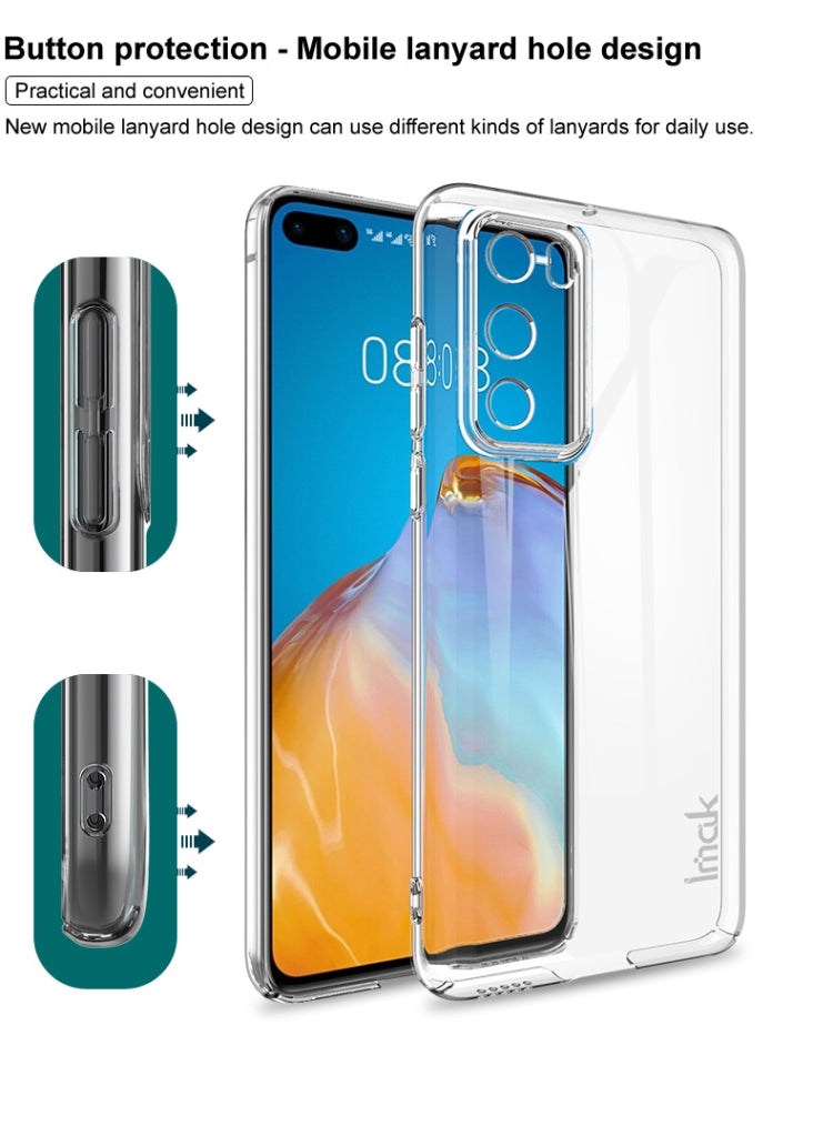 For Huawei P40 IMAK Wing II Wear-resisting Crystal Protective Case - Huawei Cases by imak | Online Shopping UK | buy2fix