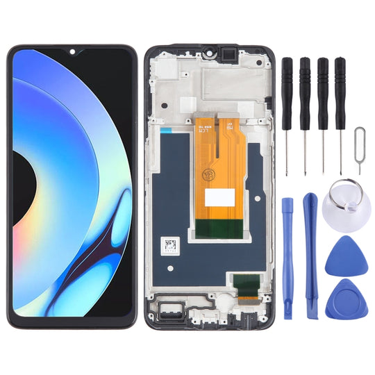 For Realme 10T OEM LCD Screen Digitizer Full Assembly with Frame