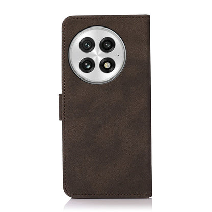 For OnePlus 13 KHAZNEH Matte Texture Leather Phone Case(Brown) by buy2fix