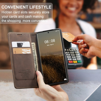 For Realme 11 Pro／Realme 11 Pro+ CaseMe 013 Multifunctional Horizontal Flip Leather Phone Case(Coffee) by CaseMe