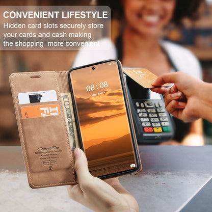 For Realme 11 Pro／Realme 11 Pro+ CaseMe 013 Multifunctional Horizontal Flip Leather Phone Case(Brown) by CaseMe