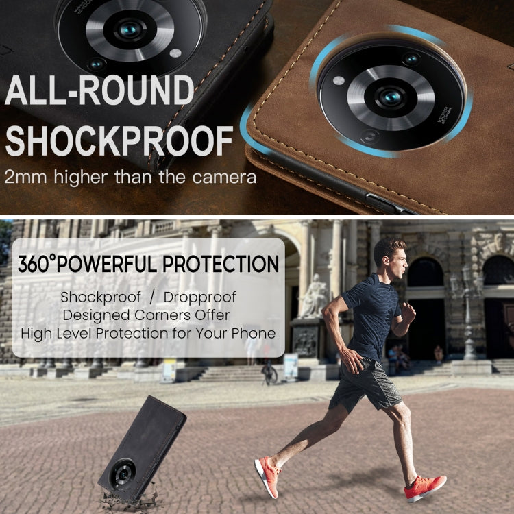 For Realme 11 Pro／Realme 11 Pro+ CaseMe 013 Multifunctional Horizontal Flip Leather Phone Case(Black) by CaseMe