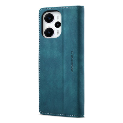 For Xiaomi Poco F5 5G/Redmi Note 12 Turbo 5G CaseMe 013 Multifunctional Horizontal Flip Leather Phone Case(Blue) by CaseMe