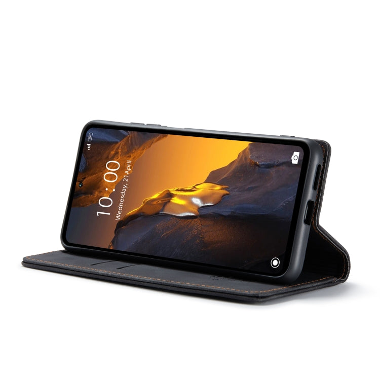 For Xiaomi Poco F5 5G/Redmi Note 12 Turbo 5G CaseMe 013 Multifunctional Horizontal Flip Leather Phone Case(Black) by CaseMe