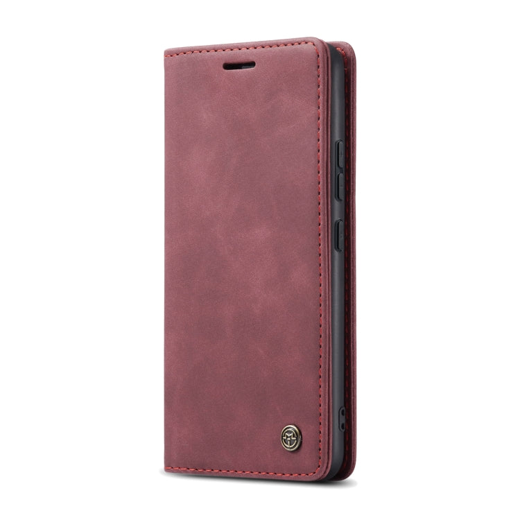 For Xiaomi 13T/13T Pro CaseMe 013 Multifunctional Horizontal Flip Leather Phone Case(Wine Red) by CaseMe