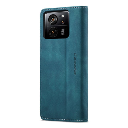 For Xiaomi 13T/13T Pro CaseMe 013 Multifunctional Horizontal Flip Leather Phone Case(Blue) by CaseMe