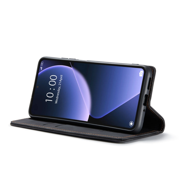 For Xiaomi 13T/13T Pro CaseMe 013 Multifunctional Horizontal Flip Leather Phone Case(Black) by CaseMe