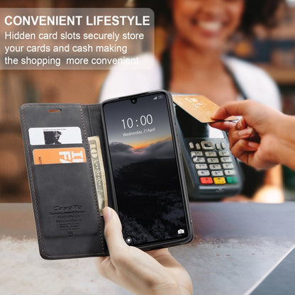 For Xiaomi Redmi 13C 4G Global / 13C 5G CaseMe 013 Multifunctional Horizontal Flip Leather Phone Case(Black) by CaseMe