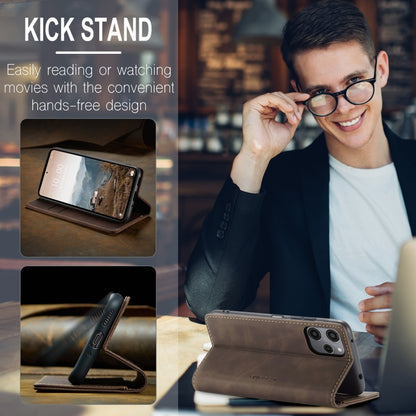 For Xiaomi Redmi 12 4G / 12 5G／Note 12R CaseMe 013 Multifunctional Horizontal Flip Leather Phone Case(Coffee) by CaseMe