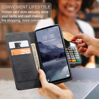 For Xiaomi Redmi 12 4G / 12 5G／Note 12R CaseMe 013 Multifunctional Horizontal Flip Leather Phone Case(Black) by CaseMe