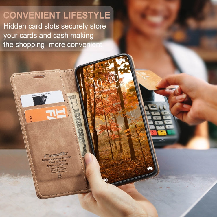For Xiaomi 14 Pro CaseMe 013 Multifunctional Horizontal Flip Leather Phone Case(Brown) by CaseMe