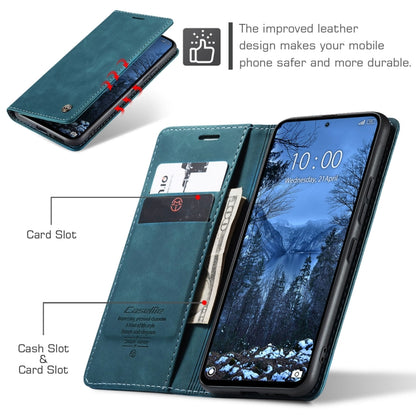 For Xiaomi Redmi Note 13 4G CaseMe 013 Multifunctional Horizontal Flip Leather Phone Case(Blue) by CaseMe