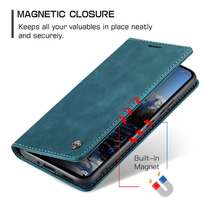 For Xiaomi Redmi Note 13 Pro 4G CaseMe 013 Multifunctional Horizontal Flip Leather Phone Case(Blue) by CaseMe