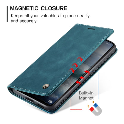 For Xiaomi Redmi Note 13 Pro 5G CaseMe 013 Multifunctional Horizontal Flip Leather Phone Case(Blue) by CaseMe