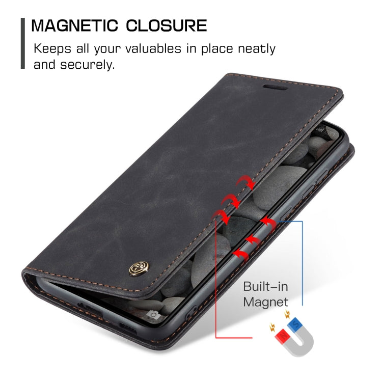 For Xiaomi Redmi Note 13 Pro 5G CaseMe 013 Multifunctional Horizontal Flip Leather Phone Case(Black) by CaseMe