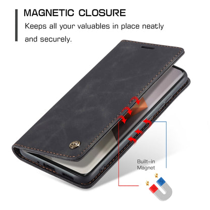 For Xiaomi Redmi Note 13 Pro+ CaseMe 013 Multifunctional Horizontal Flip Leather Phone Case(Black) by CaseMe