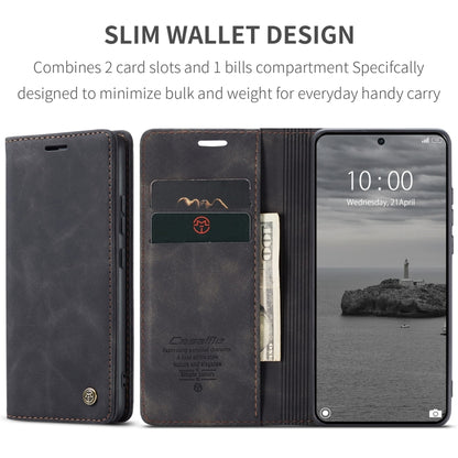 For Xiaomi Poco X6 Pro CaseMe 013 Multifunctional Horizontal Flip Leather Phone Case(Black) by CaseMe
