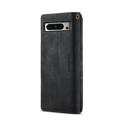 For Google Pixel 8 Pro CaseMe C30 Multifunctional Leather Phone Case(Black) by CaseMe