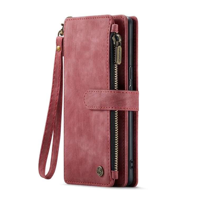 For Google Pixel 8 Pro CaseMe C30 Multifunctional Leather Phone Case(Red) by CaseMe