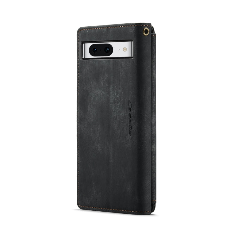For Google Pixel 8 CaseMe C30 Multifunctional Leather Phone Case(Black) by CaseMe