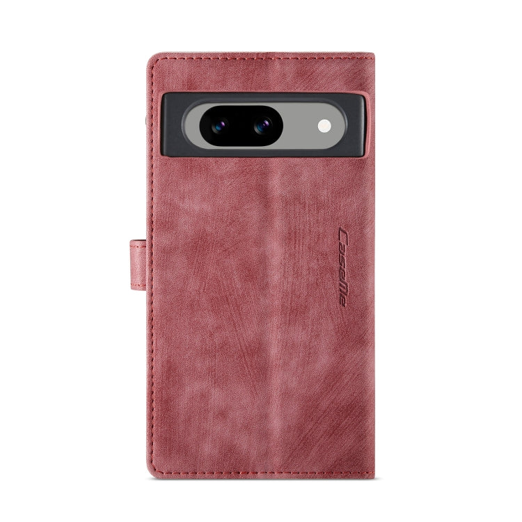 For Google Pixel 8a CaseMe C30 Multifunctional Leather Phone Case(Red) by CaseMe