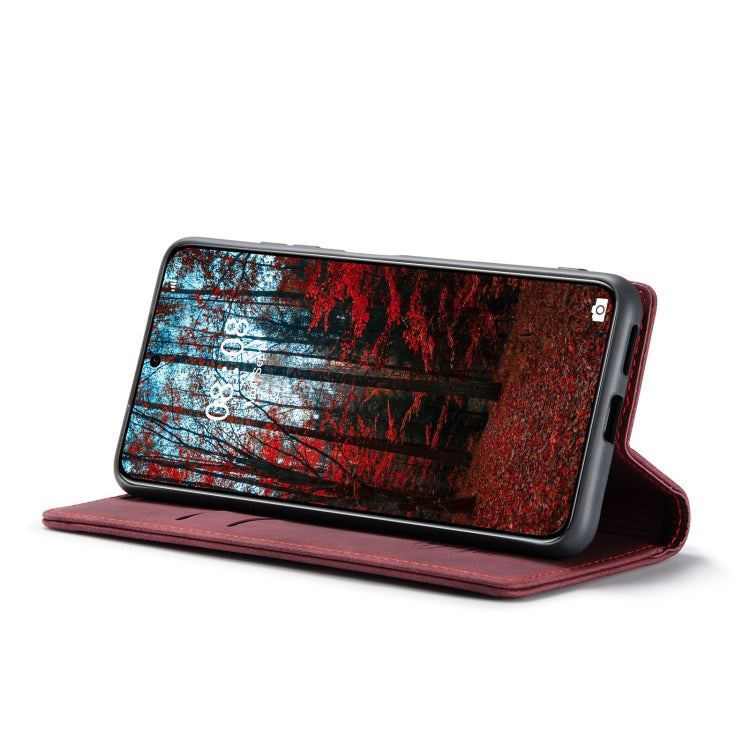 For Huawei Mate 60 CaseMe 013 Multifunctional Horizontal Flip Leather Phone Case(Wine Red) by CaseMe